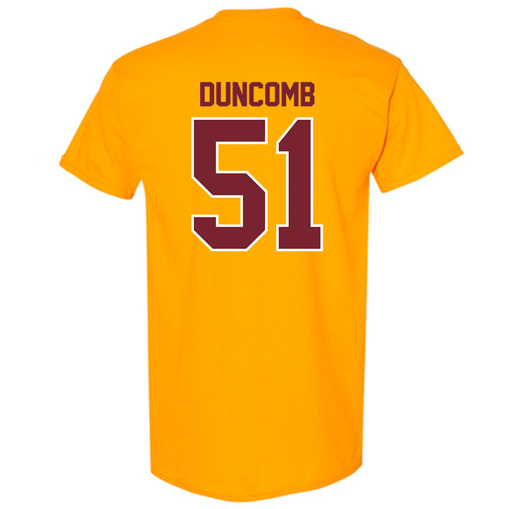 Winthrop - NCAA Men's Basketball : Logan Duncomb - T-Shirt-1