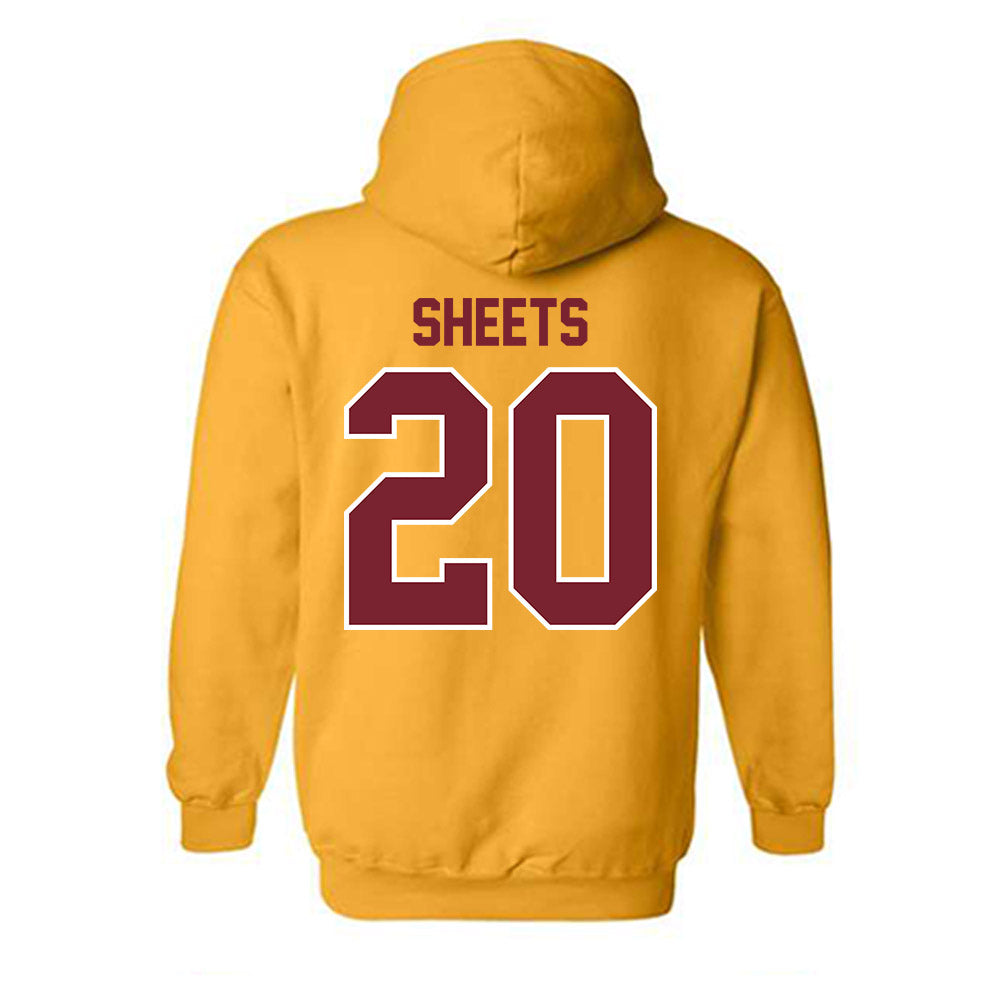 Winthrop - NCAA Women's Soccer : Lindsay Sheets - Classic Shersey Hooded Sweatshirt-1
