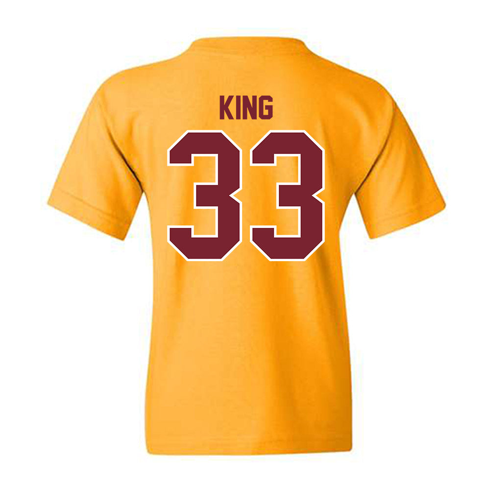 Winthrop - NCAA Softball : Aspen King - Youth T-Shirt-1