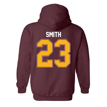 Winthrop - NCAA Women's Soccer : Gracie Smith - Classic Shersey Hooded Sweatshirt-1
