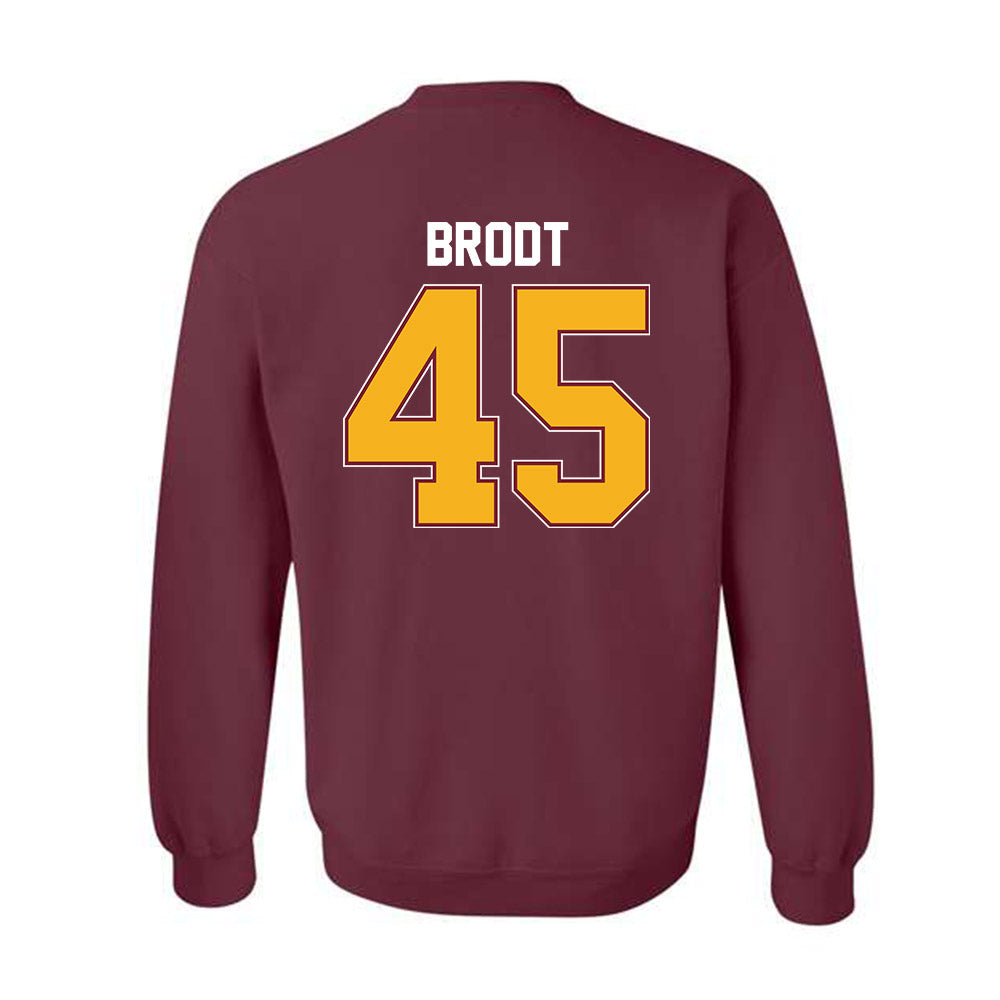 Winthrop - NCAA Baseball : Walker Brodt - Classic Shersey Crewneck Sweatshirt-1