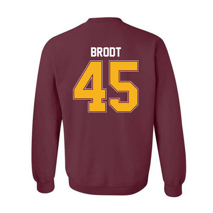 Winthrop - NCAA Baseball : Walker Brodt - Classic Shersey Crewneck Sweatshirt-1