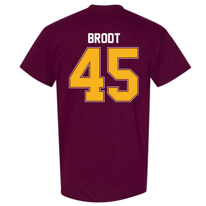 Winthrop - NCAA Baseball : Walker Brodt - Classic Shersey T-Shirt-1