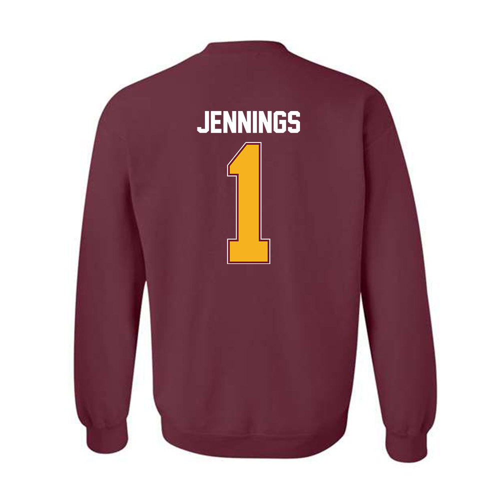 Winthrop - NCAA Baseball : Chancellor Jennings - Classic Shersey Crewneck Sweatshirt-1