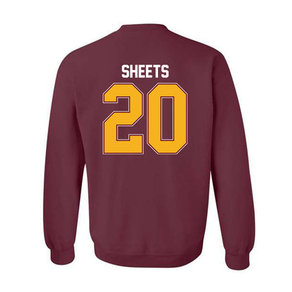 Winthrop - NCAA Women's Soccer : Lindsay Sheets - Classic Shersey Crewneck Sweatshirt-1