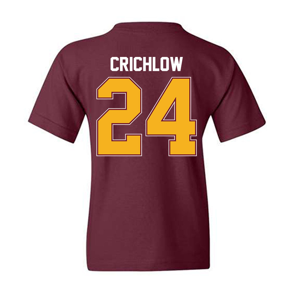 Winthrop - NCAA Men's Soccer : Emory Crichlow - Classic Shersey Youth T-Shirt-1