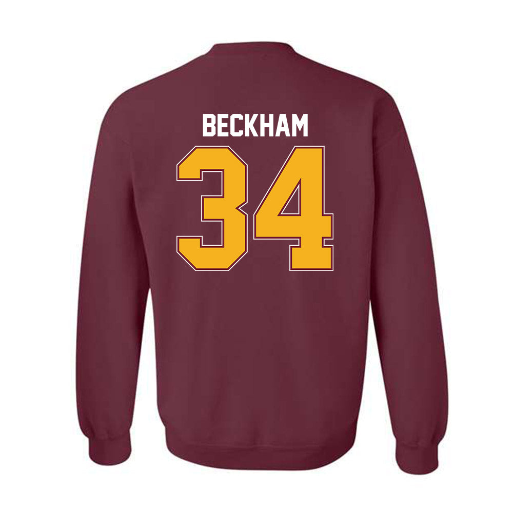 Winthrop - NCAA Softball : Tia Beckham - Classic Shersey Crewneck Sweatshirt-1