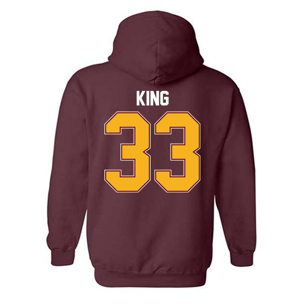 Winthrop - NCAA Softball : Aspen King - Classic Shersey Hooded Sweatshirt-1