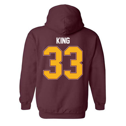 Winthrop - NCAA Softball : Aspen King - Classic Shersey Hooded Sweatshirt-1