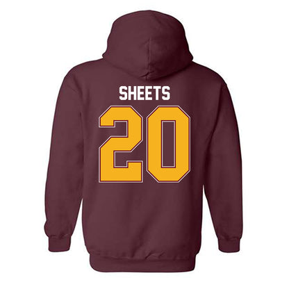 Winthrop - NCAA Women's Soccer : Lindsay Sheets - Classic Shersey Hooded Sweatshirt-1