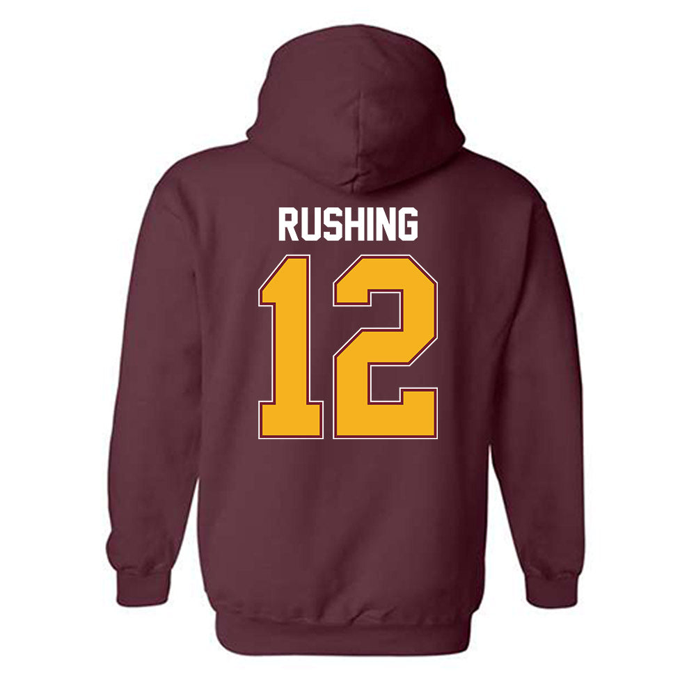 Winthrop - NCAA Softball : Leaha Rushing - Classic Shersey Hooded Sweatshirt-1