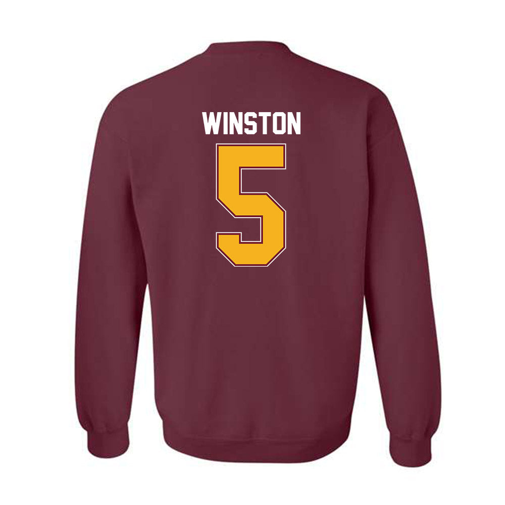 Winthrop - NCAA Women's Soccer : Zaria Winston - Classic Shersey Crewneck Sweatshirt-1