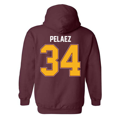 Winthrop - NCAA Women's Basketball : Martina Pelaez - Classic Shersey Hooded Sweatshirt-1