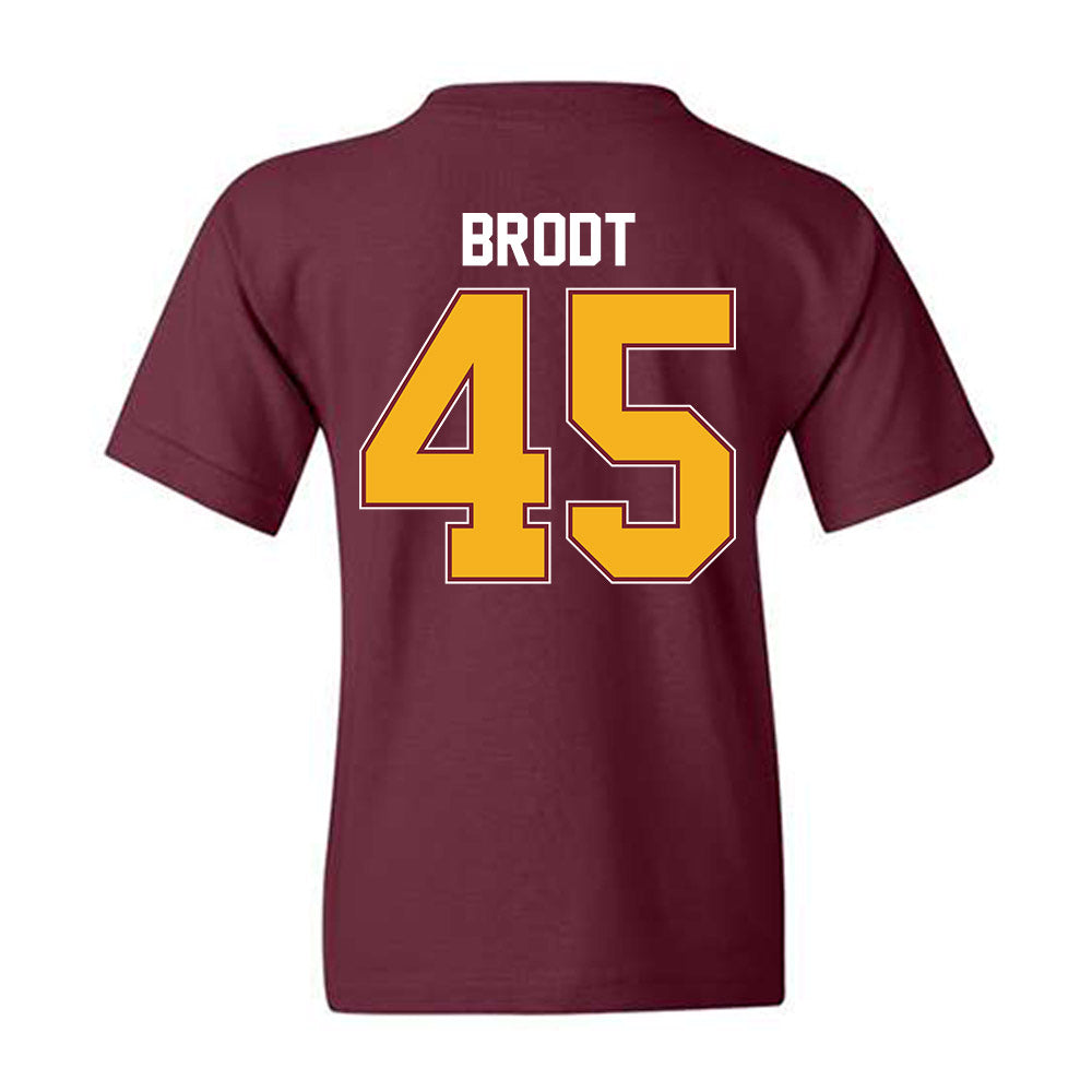 Winthrop - NCAA Baseball : Walker Brodt - Classic Shersey Youth T-Shirt-1