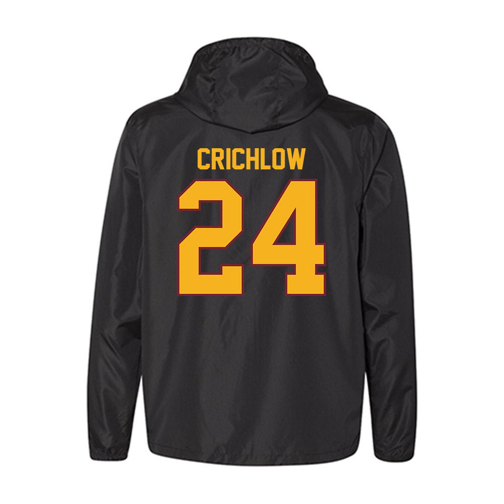 Winthrop - NCAA Men's Soccer : Emory Crichlow - Windbreaker-1