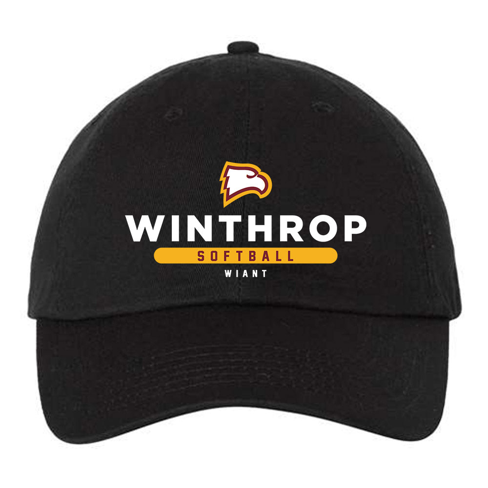 Winthrop - NCAA Softball : Maddie Wiant - Dad Hat-0