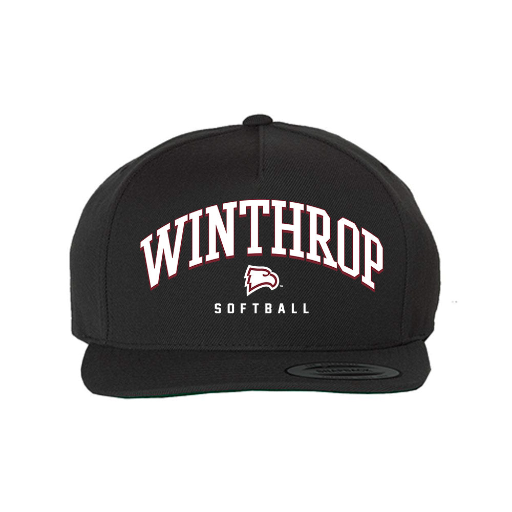 Winthrop - NCAA Softball : Tia Beckham - Snapback Hat-0