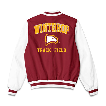 Winthrop - NCAA Men's Track & Field : DeAngelo Brooks - Bomber Jacket-1