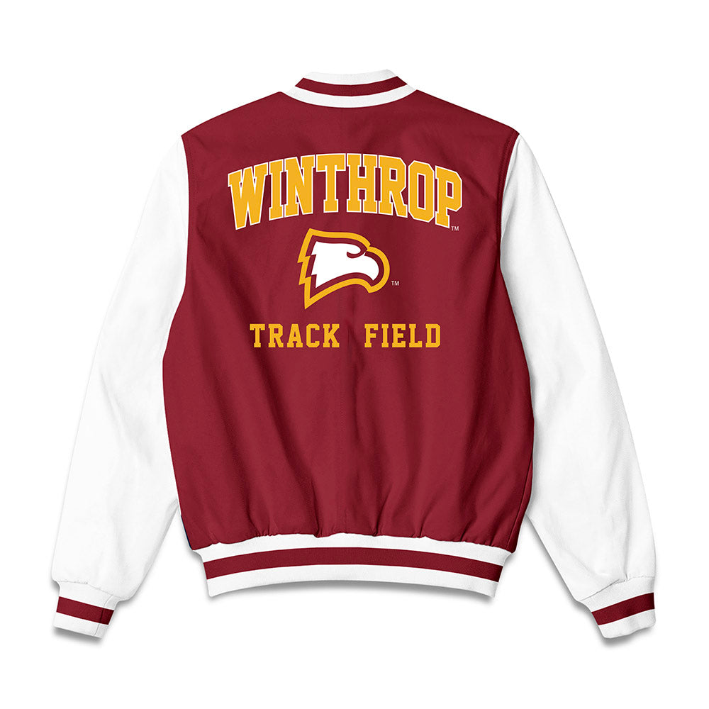 Winthrop - NCAA Women's Track & Field : Katlyn Young-Coleman - Bomber Jacket-1