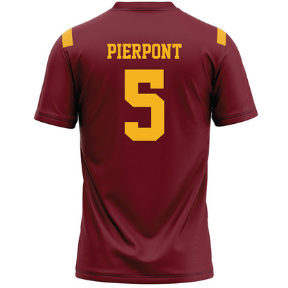 Winthrop - NCAA Women's Lacrosse : Gabby Pierpont - Garnet Lacrosse Jersey -1