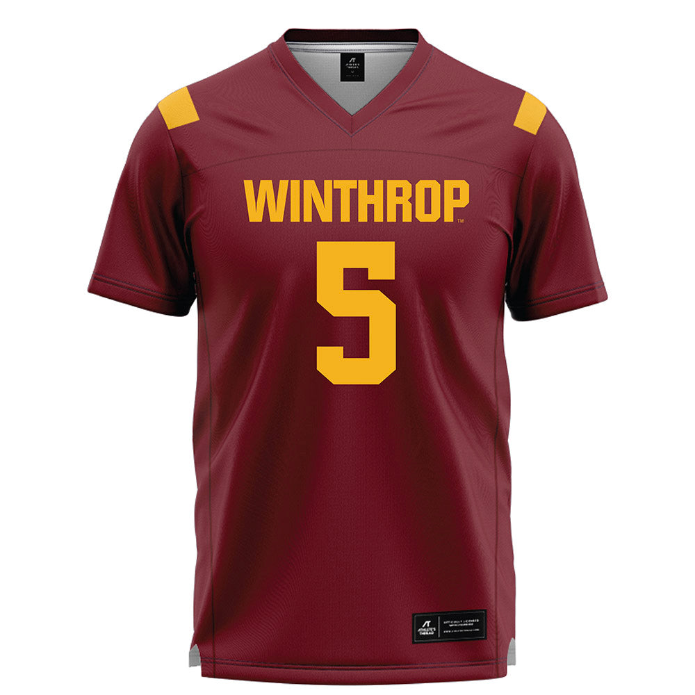 Winthrop - NCAA Women's Lacrosse : Gabby Pierpont - Garnet Lacrosse Jersey -0