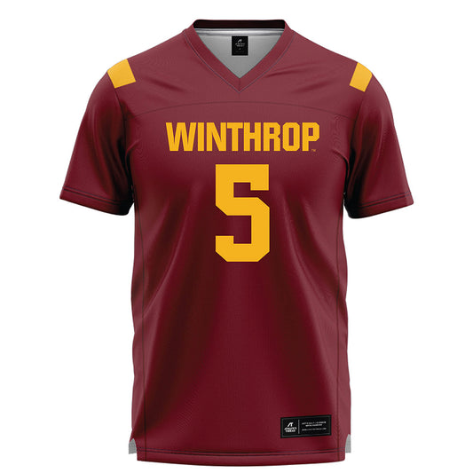 Winthrop - NCAA Women's Lacrosse : Gabby Pierpont - Garnet Lacrosse Jersey -0