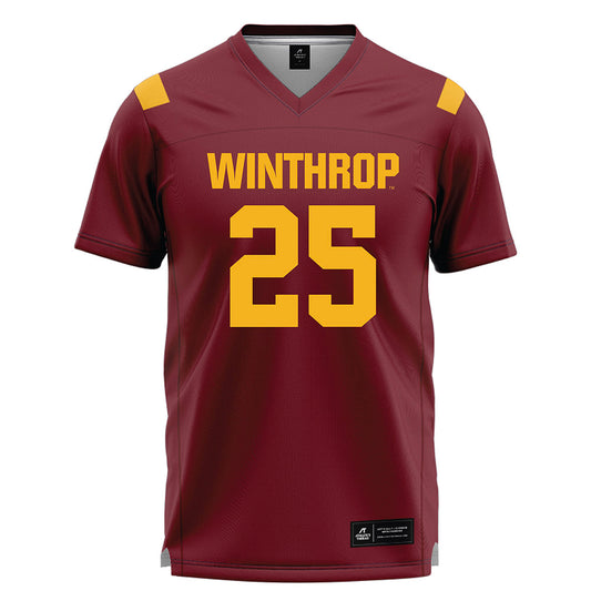 Winthrop - NCAA Women's Lacrosse : Kellan Hudson - Garnet Lacrosse Jersey -0