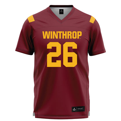 Winthrop - NCAA Women's Lacrosse : Rose Coluzzi - Garnet Lacrosse Jersey -0