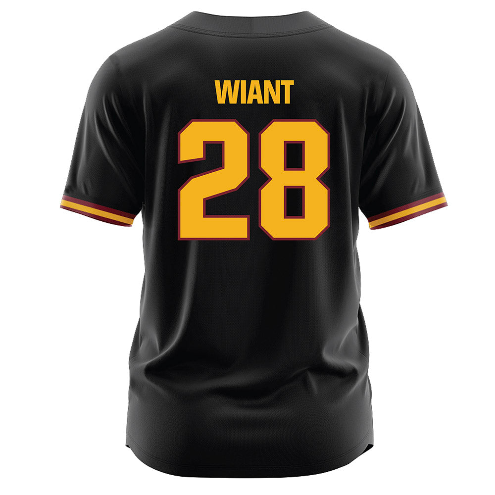 Winthrop - NCAA Softball : Maddie Wiant - Black Jersey-1