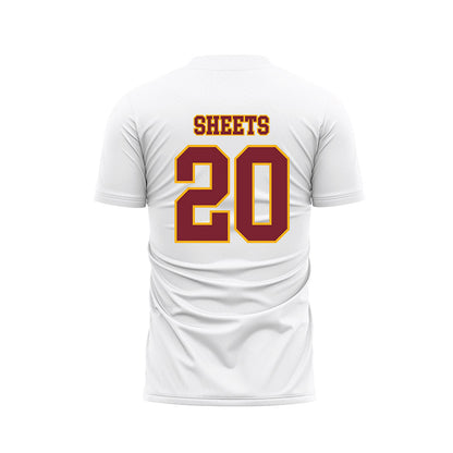 Winthrop - NCAA Women's Soccer : Lindsay Sheets - White Soccer Jersey-1