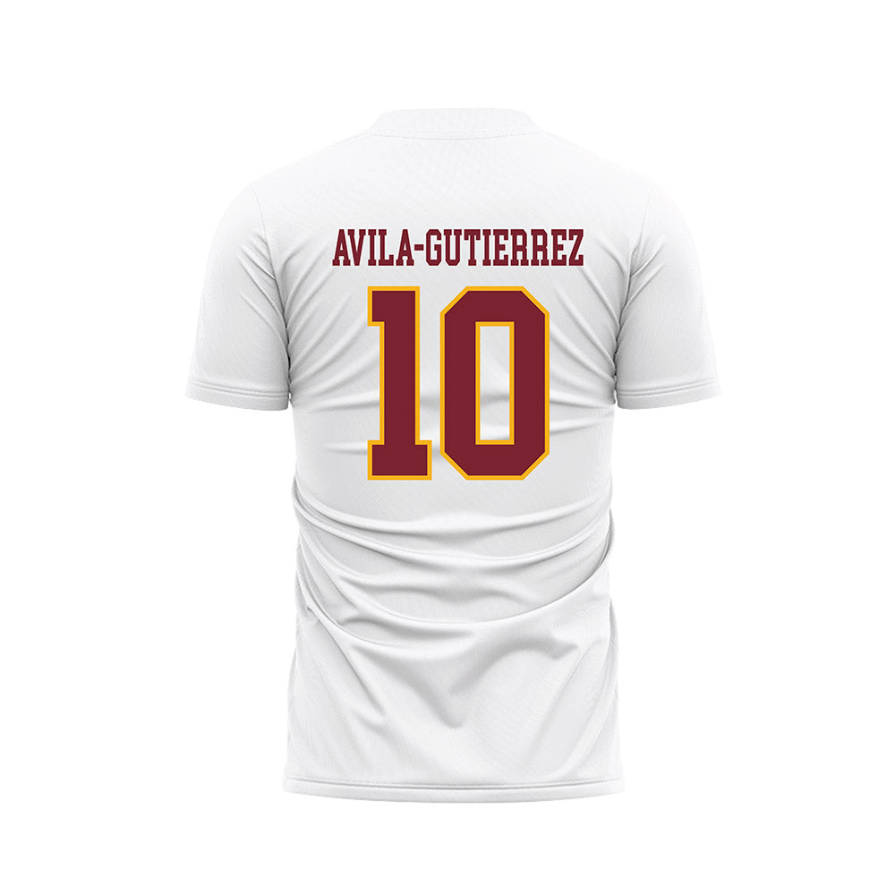 Winthrop - NCAA Women's Soccer : Monssi Avila-Gutierrez - White Soccer Jersey-1