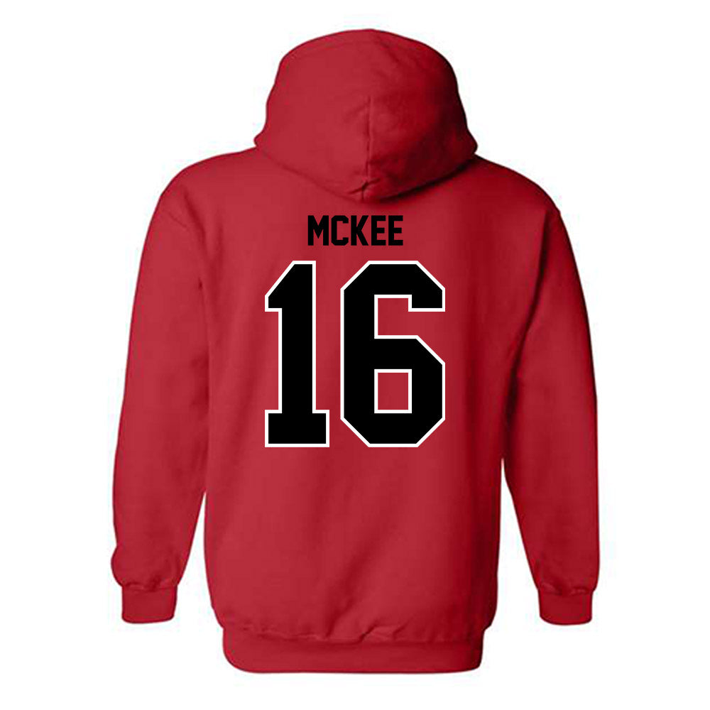 Eastern Washington - NCAA Football : Soren McKee - Classic Shersey Hooded Sweatshirt-1