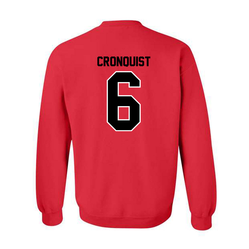 Eastern Washington - NCAA Football : Noah Cronquist - Classic Shersey Crewneck Sweatshirt-1