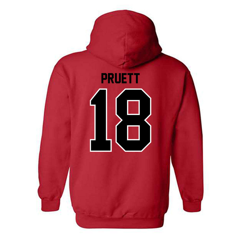 Eastern Washington - NCAA Football : Cole Pruett - Classic Shersey Hooded Sweatshirt-1