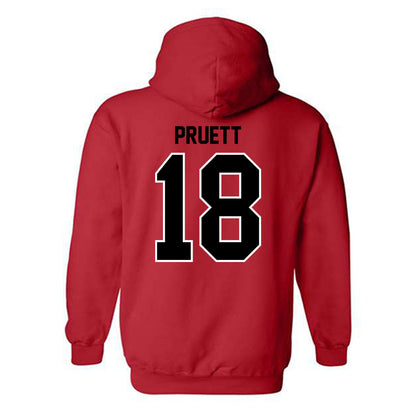Eastern Washington - NCAA Football : Cole Pruett - Classic Shersey Hooded Sweatshirt-1
