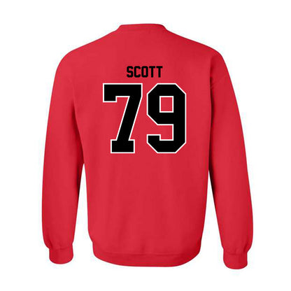 Eastern Washington - NCAA Football : Dylan Scott - Classic Shersey Crewneck Sweatshirt-1