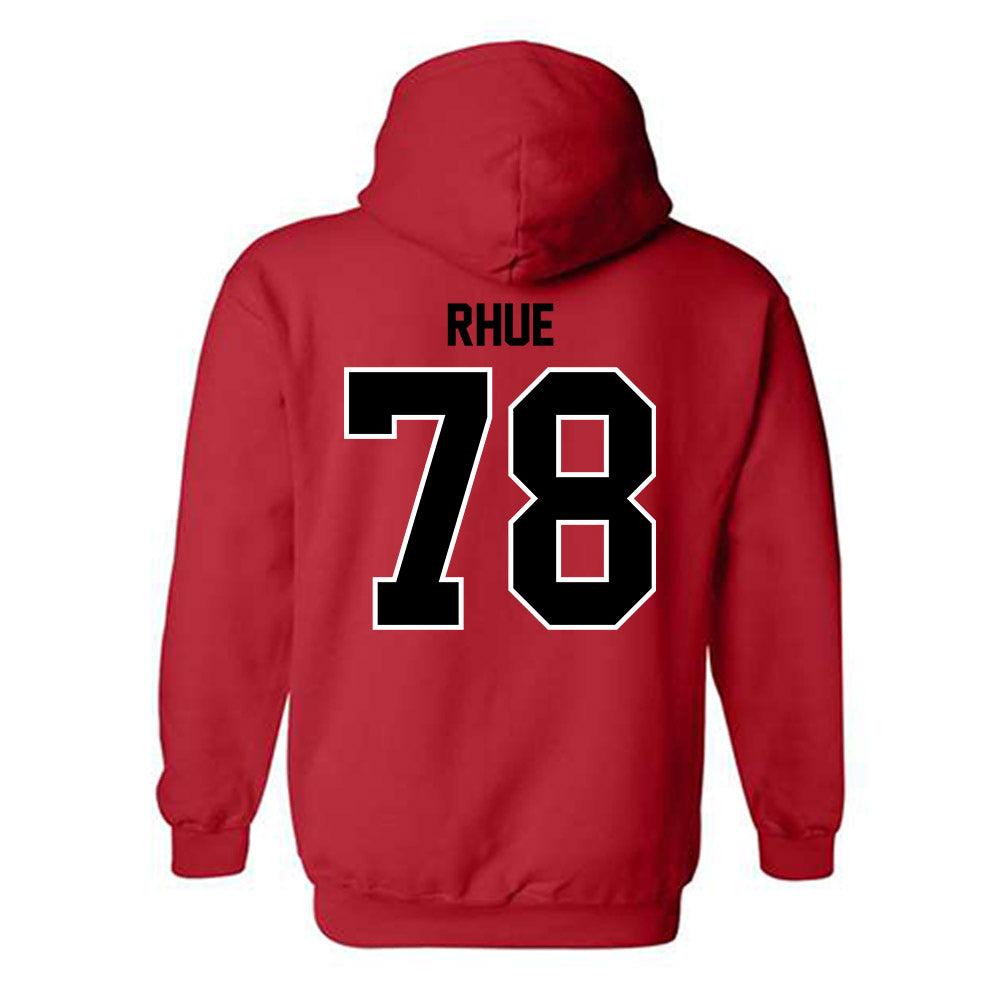Eastern Washington - NCAA Football : Gabe Rhue - Classic Shersey Hooded Sweatshirt-1