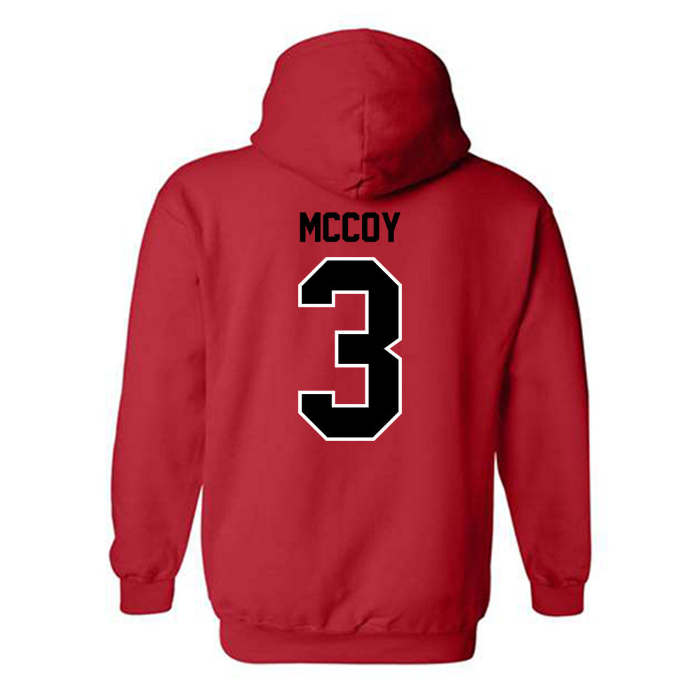 Eastern Washington - NCAA Women's Volleyball : Quincey McCoy - Classic Shersey Hooded Sweatshirt-1