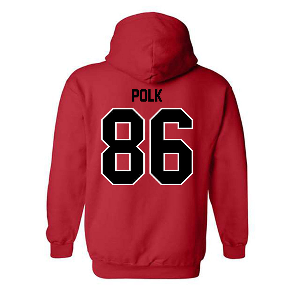 Eastern Washington - NCAA Football : Jeremiah Polk - Classic Shersey Hooded Sweatshirt-1