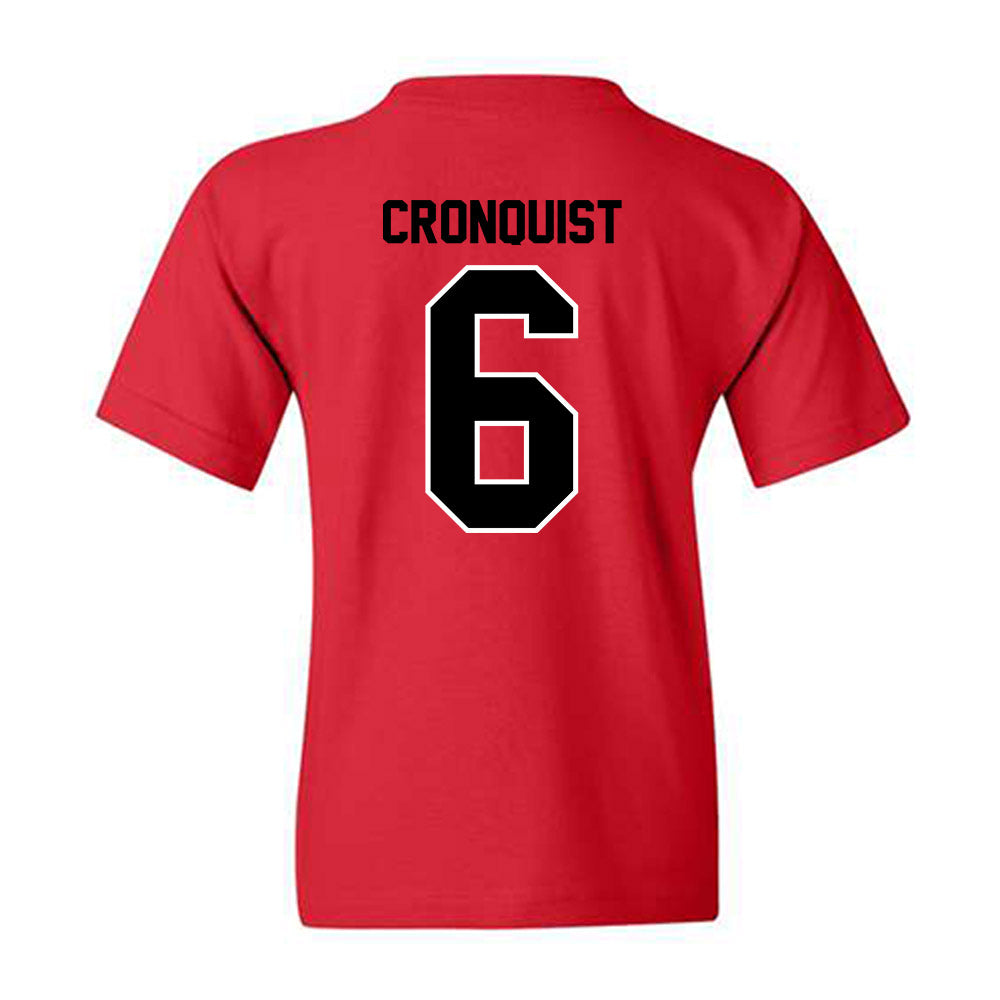 Eastern Washington - NCAA Football : Noah Cronquist - Classic Shersey Youth T-Shirt-1