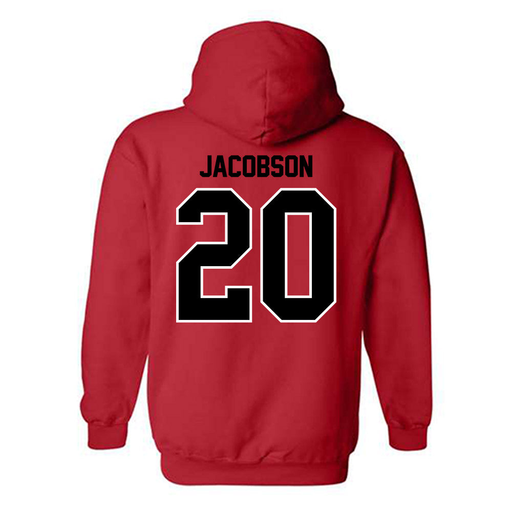 Eastern Washington - NCAA Football : Tyson Jacobson - Classic Shersey Hooded Sweatshirt-1