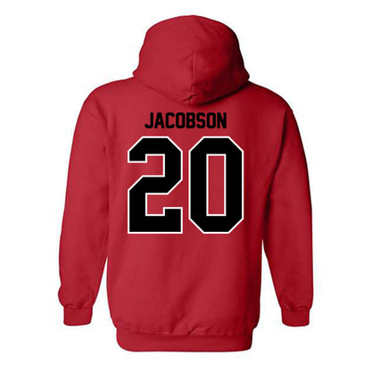 Eastern Washington - NCAA Football : Tyson Jacobson - Classic Shersey Hooded Sweatshirt-1