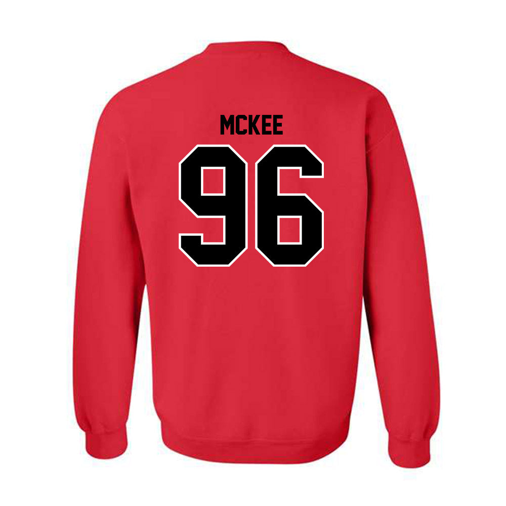 Eastern Washington - NCAA Football : Hunter Mckee - Classic Shersey Crewneck Sweatshirt-1