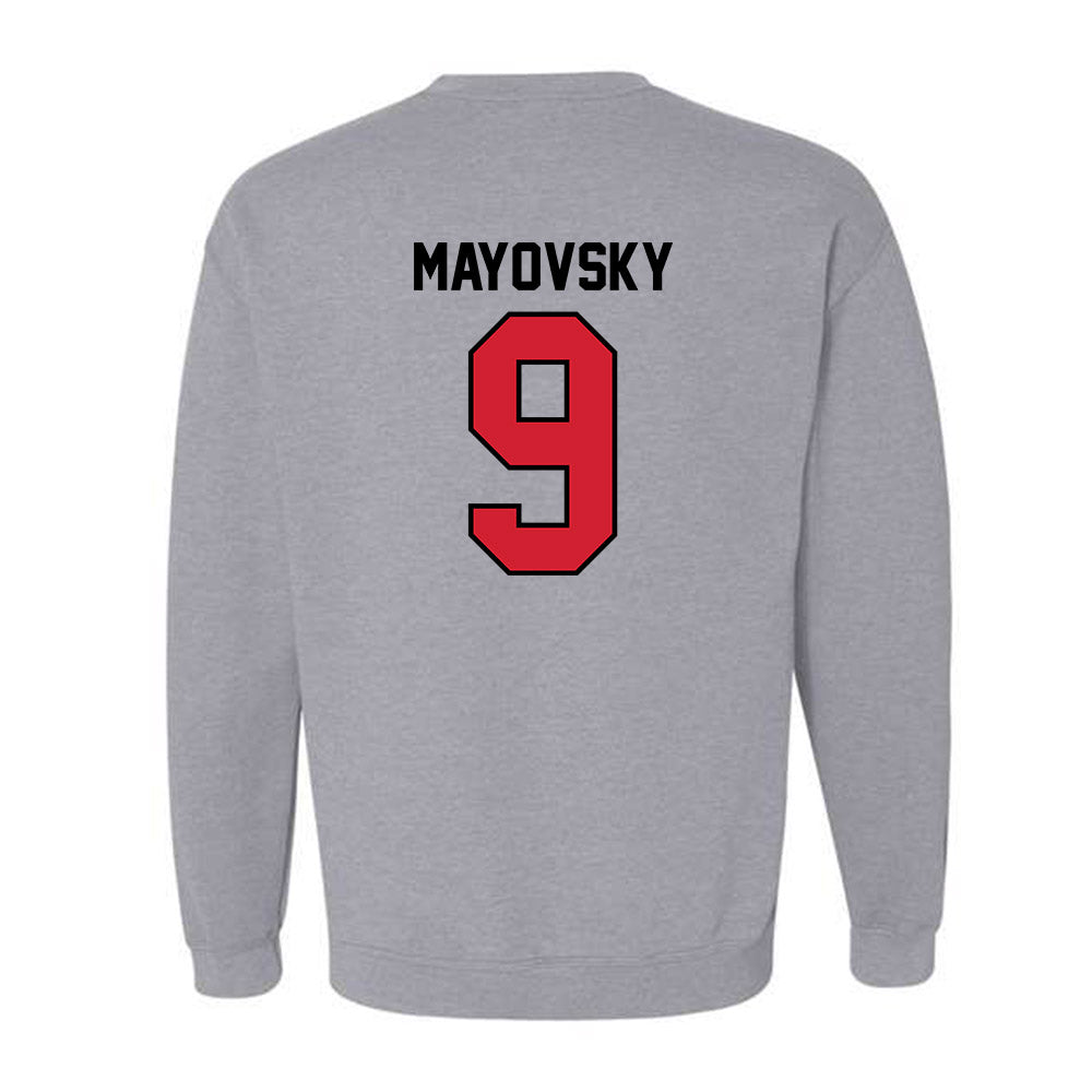 Eastern Washington - NCAA Football : Myles Mayovsky - Classic Shersey Crewneck Sweatshirt-1