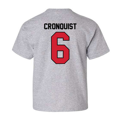 Eastern Washington - NCAA Football : Noah Cronquist - Classic Shersey Youth T-Shirt-1