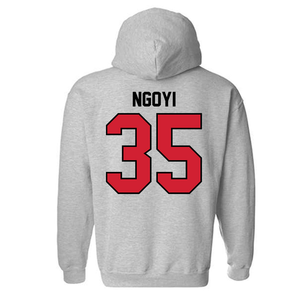 Eastern Washington - NCAA Men's Basketball : Shaumba Ngoyi - Classic Shersey Hooded Sweatshirt-1