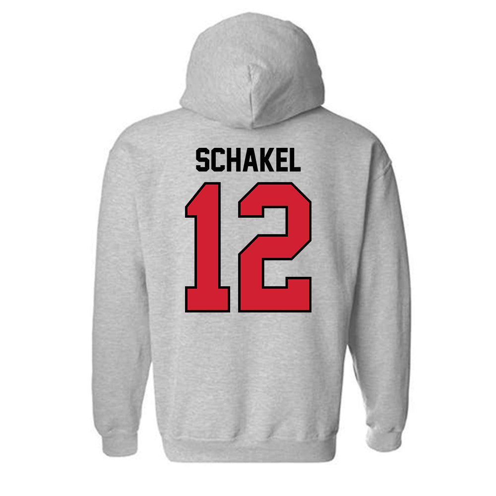 Eastern Washington - NCAA Football : Jake Schakel - Classic Shersey Hooded Sweatshirt-1