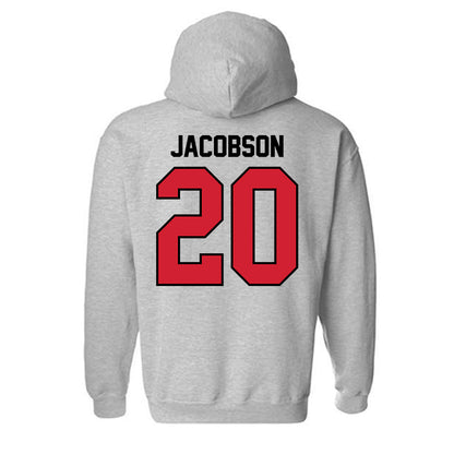 Eastern Washington - NCAA Football : Tyson Jacobson - Classic Shersey Hooded Sweatshirt-1