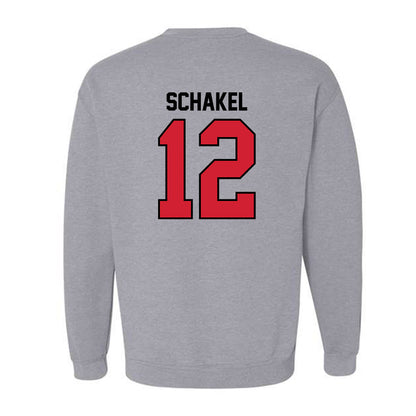 Eastern Washington - NCAA Football : Jake Schakel - Classic Shersey Crewneck Sweatshirt-1
