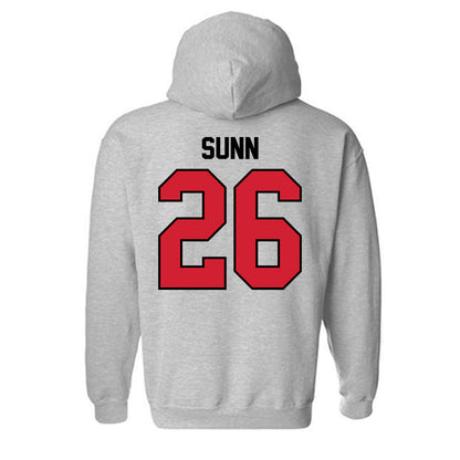 Eastern Washington - NCAA Football : Read Sunn - Classic Shersey Hooded Sweatshirt-1